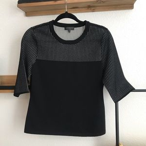 Rag & Bone Quarter Sleeve Top Sz L